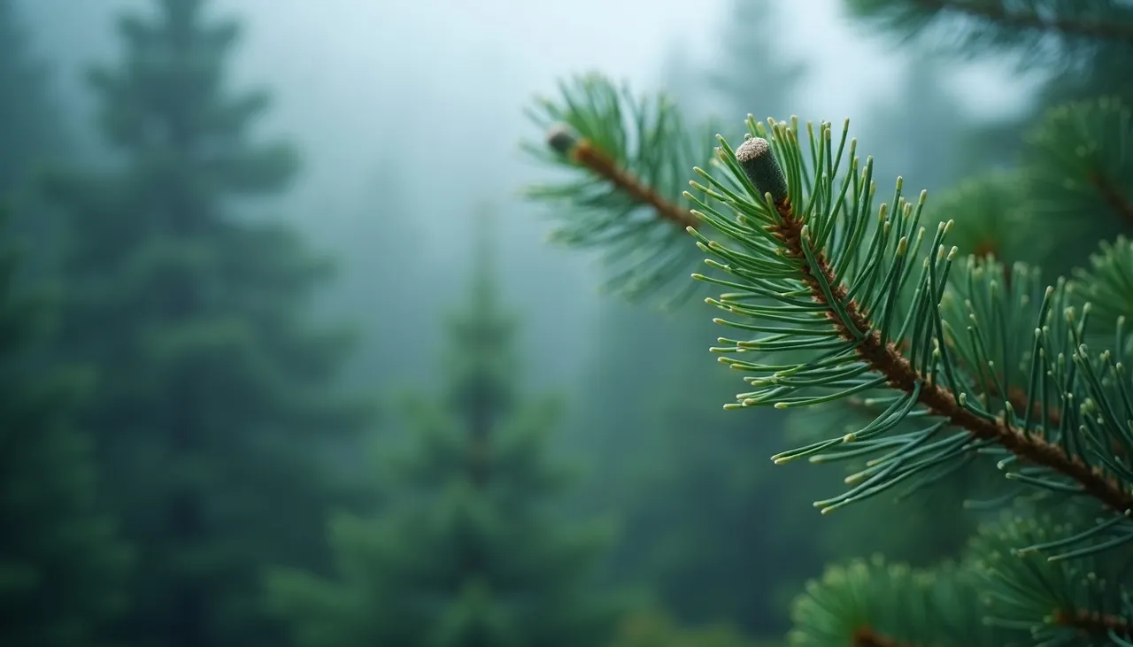 Fichtennadelöl Picea jezoensis ostasiatisch - Ätherisches Nadelöl frisch harzig