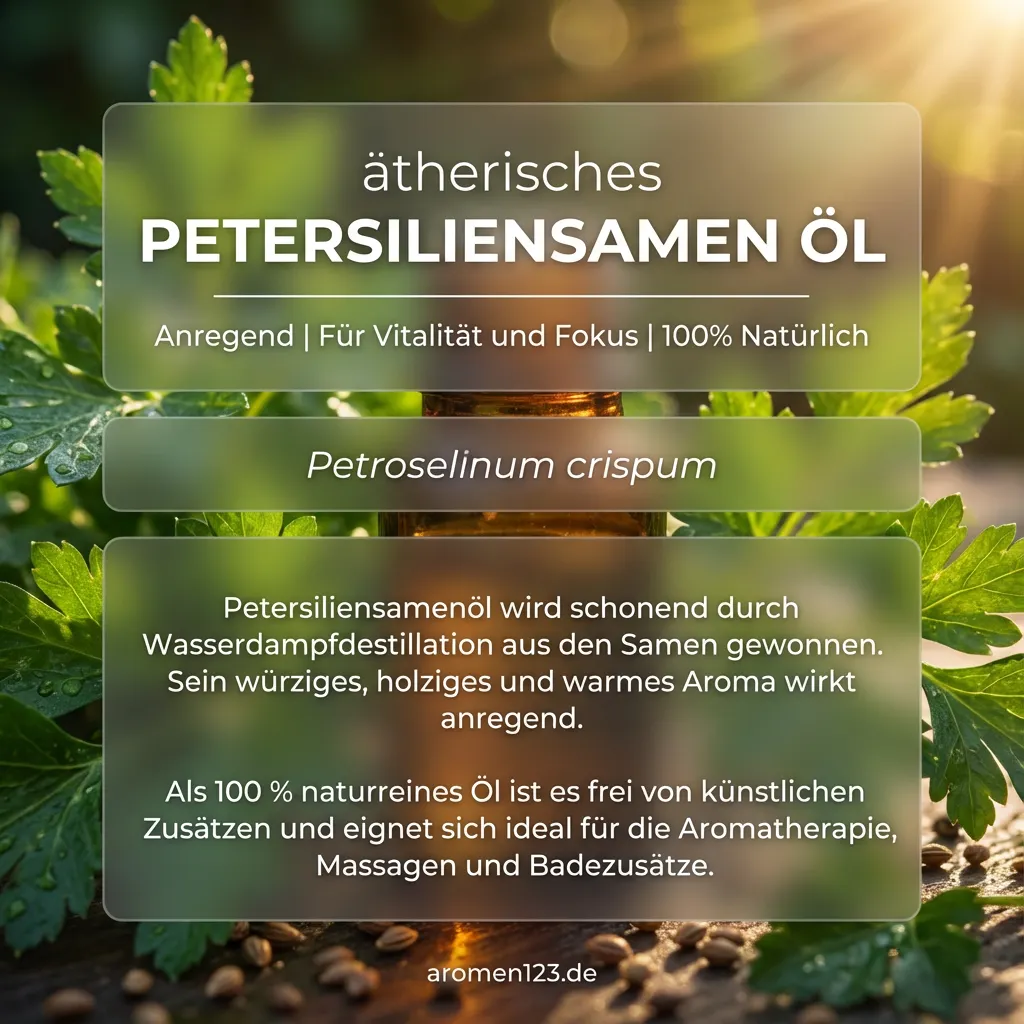 Braunglasflasche ätherisches Petersiliensamenöl aus EU von aromen123