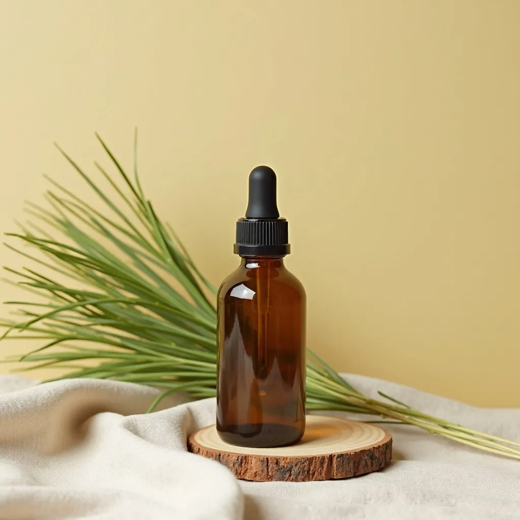 Ätherisches Melissenöl Indikum 10ml - Cymbopogon winterianus Ätherisches Java Citronellaöl mit frischem Citronellagras dekorativ arrangiert
