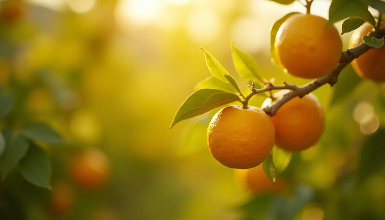 Orangenplantage in Brasilien, Herkunft des süßen Orangenöls Citrus sinensis