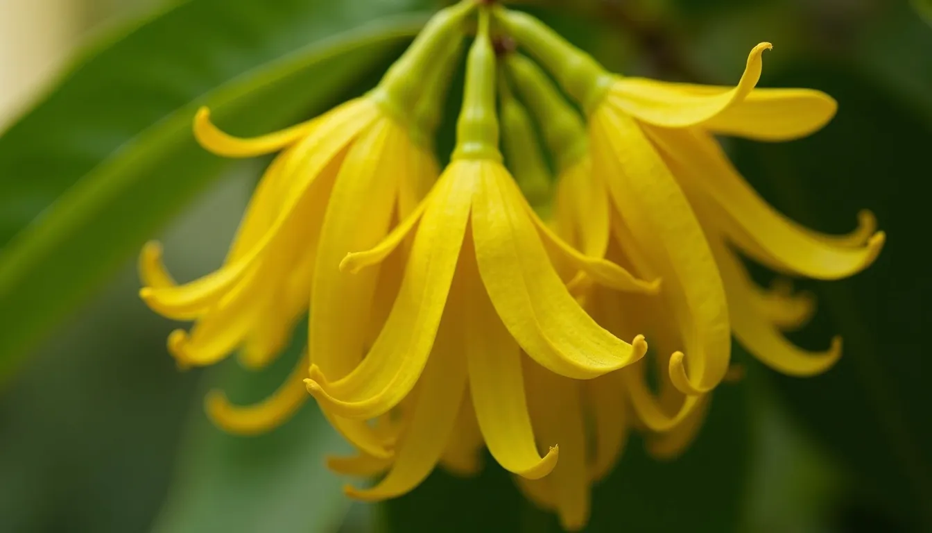 Ylang-Ylang-Blüten auf den Comoren, Herkunft des Ylang-Ylangöls