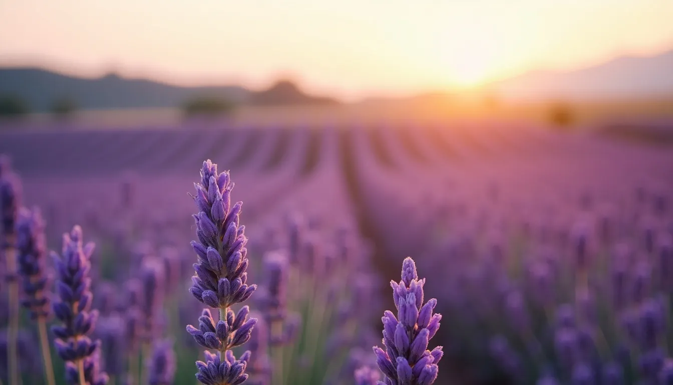 Lavandinfeld in Frankreich, Herkunft des Lavandinöls Super von aromen123