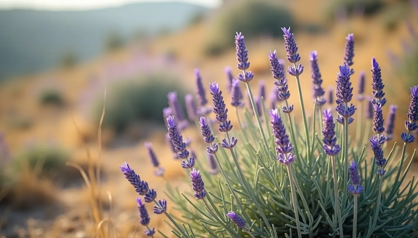 Spiklavendelfeld Lavandula latifolia, Herkunft des Spiklavendelöls
