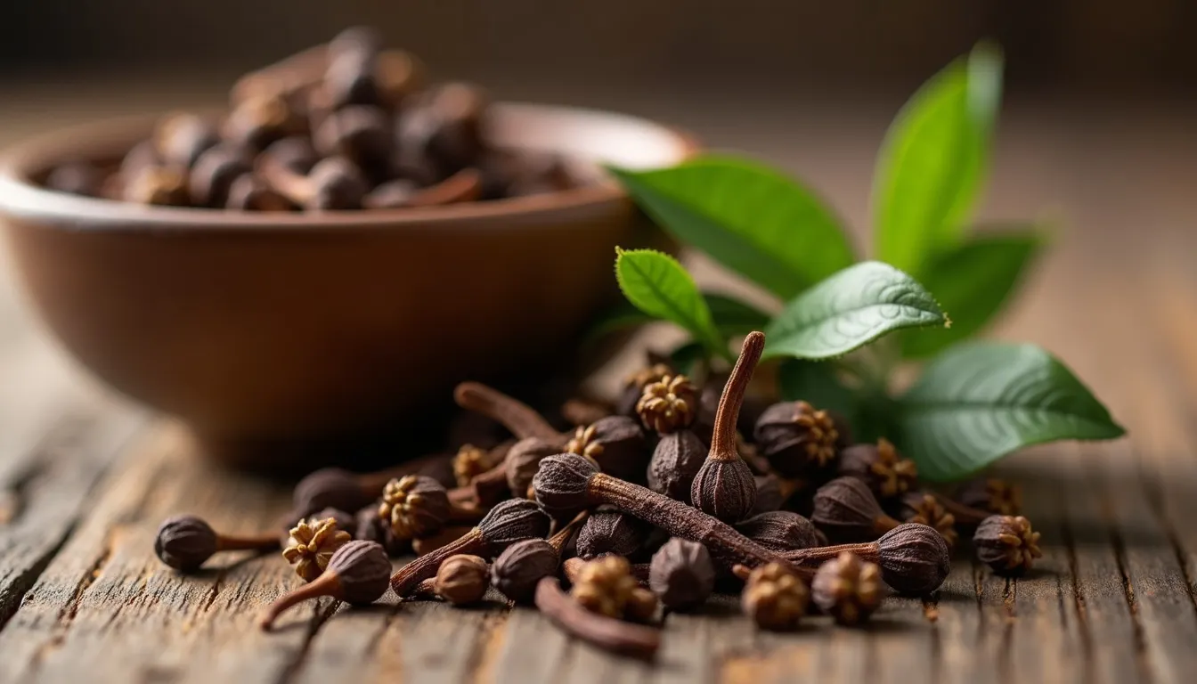 Gewürznelkenbaum Syzygium aromaticum, Herkunft des Nelkenöls Extra