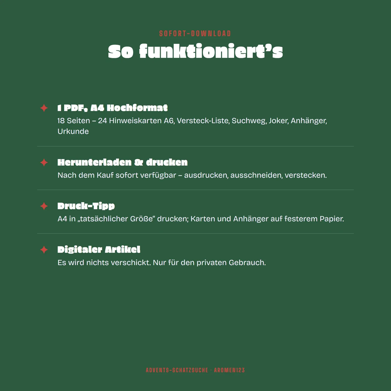 Advents-Schatzsuche für Kinder – Wo ist das Türchen heute? – Einblick 4