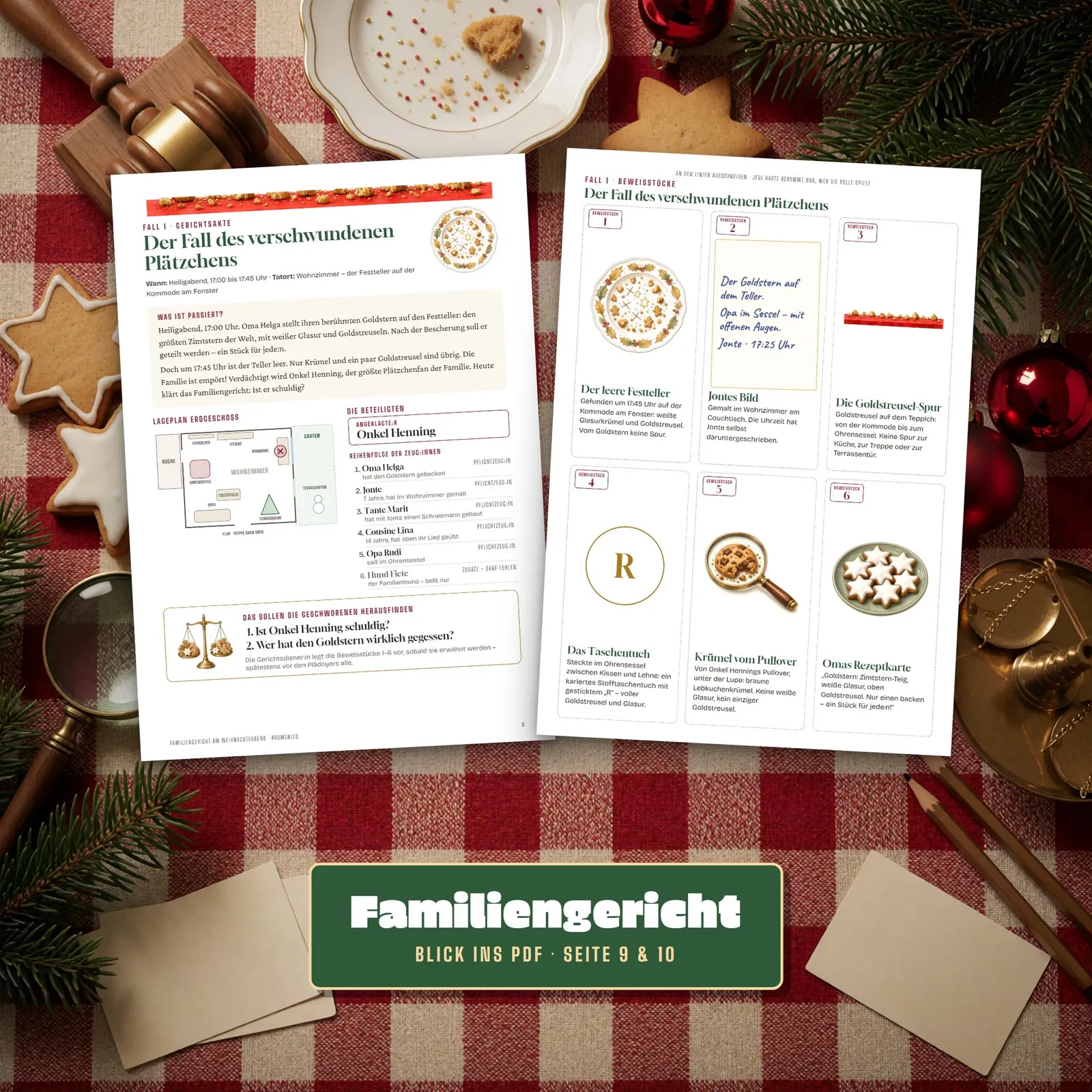 Familiengericht Weihnachten – Der Fall des verschwundenen Plätzchens – Einblick 2