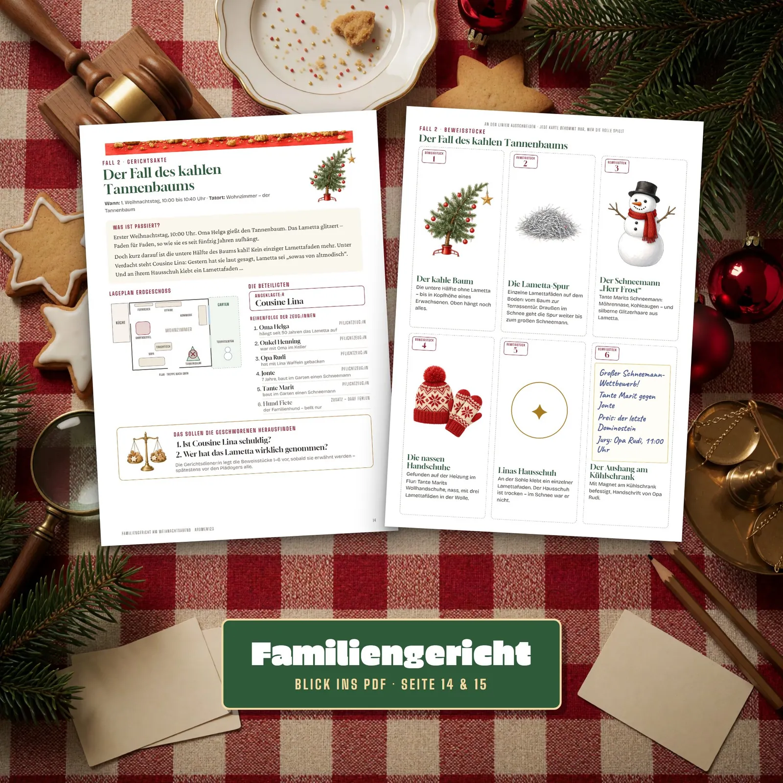 Familiengericht Weihnachten – Der Fall des verschwundenen Plätzchens – Einblick 3