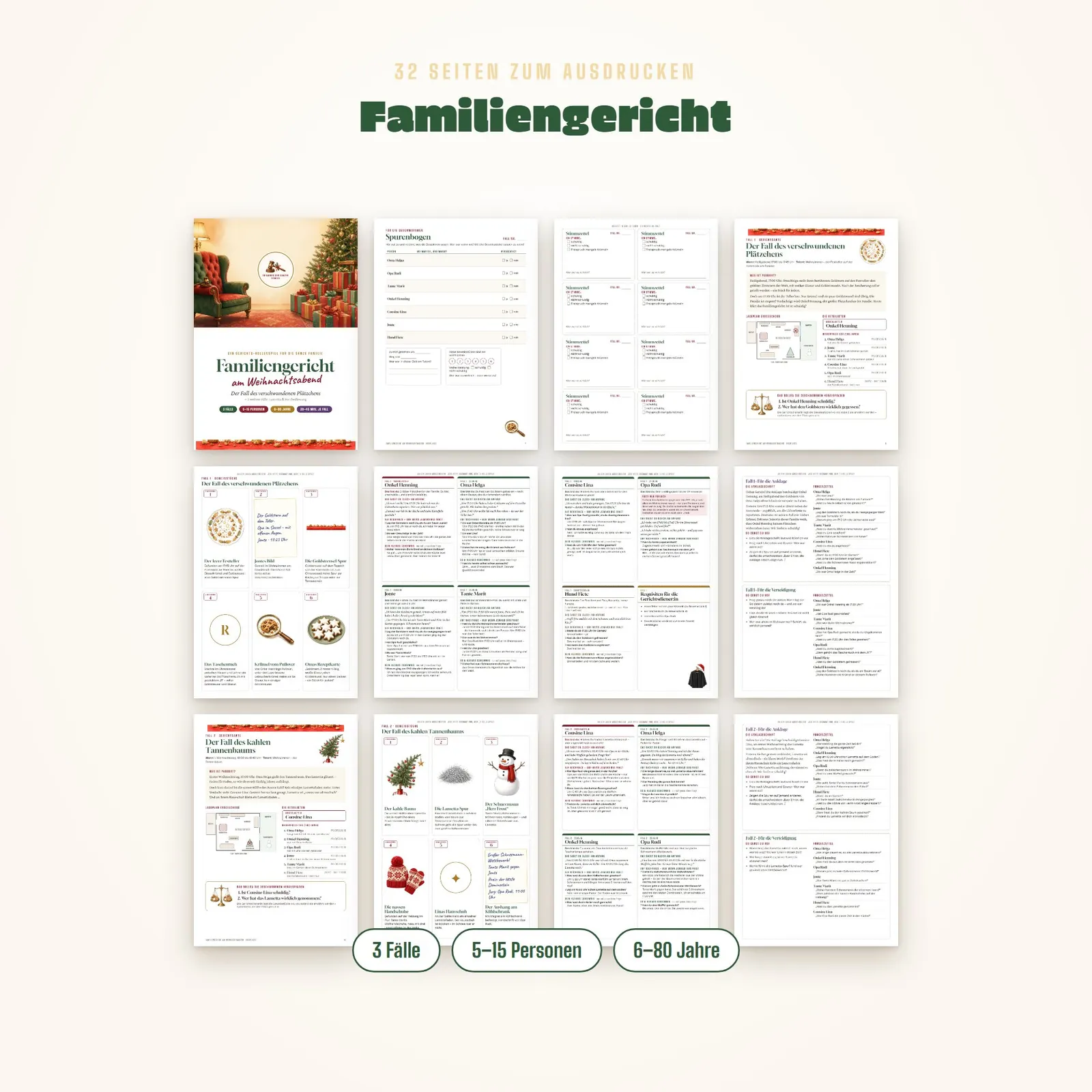 Familiengericht Weihnachten – Der Fall des verschwundenen Plätzchens – Einblick 1