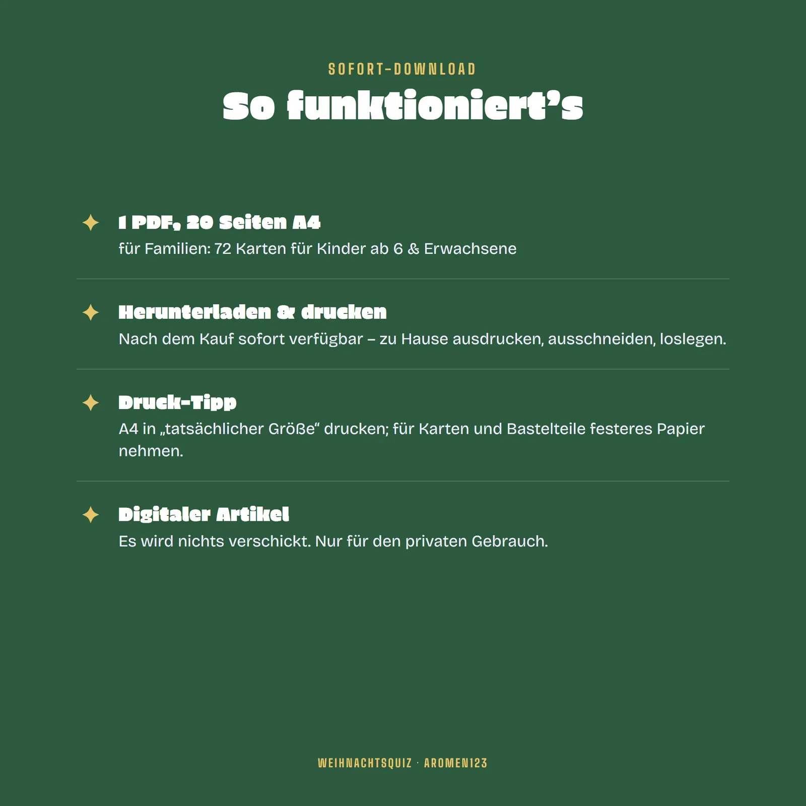 Weihnachtsquiz für Familien – 72 Quizkarten für Kinder und Erwachsene Weihnachtsquiz für Familien – 72 Quizkarten für Kinder und Erwachsene – Einblick 4