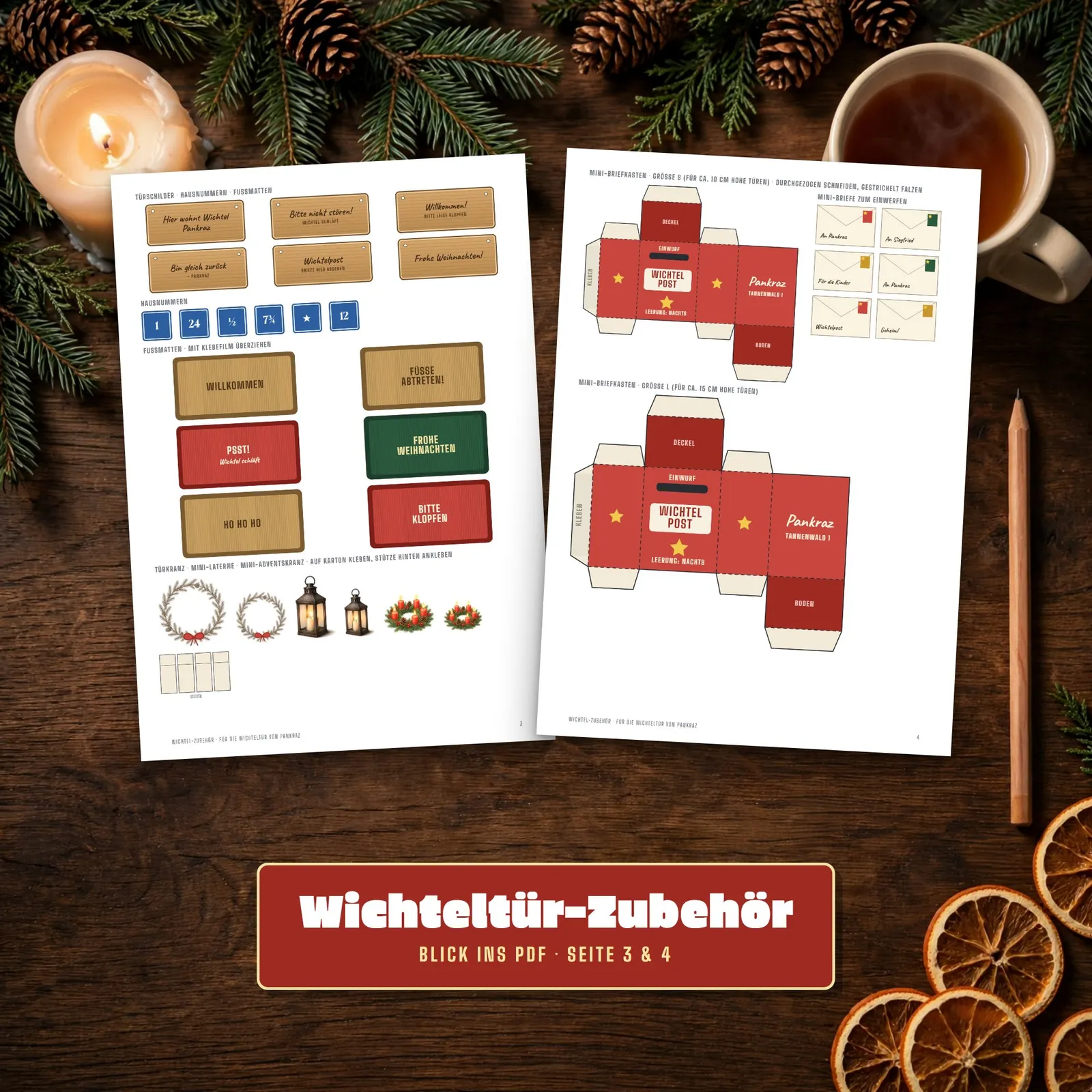 Wichteltür-Zubehör zum Ausdrucken – über 100 Wichtel-Miniaturen Wichteltür-Zubehör zum Ausdrucken – über 100 Wichtel-Miniaturen – Einblick 2