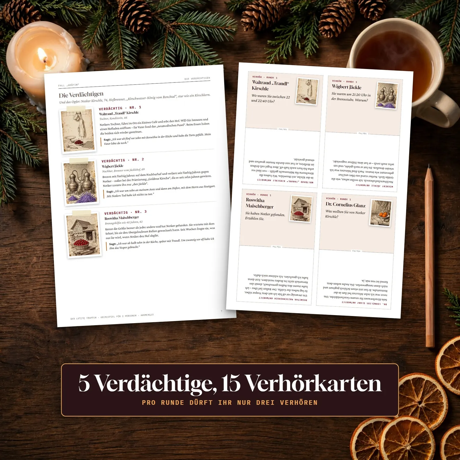 Krimi für zwei zum Ausdrucken – Der letzte Tropfen – Einblick 4