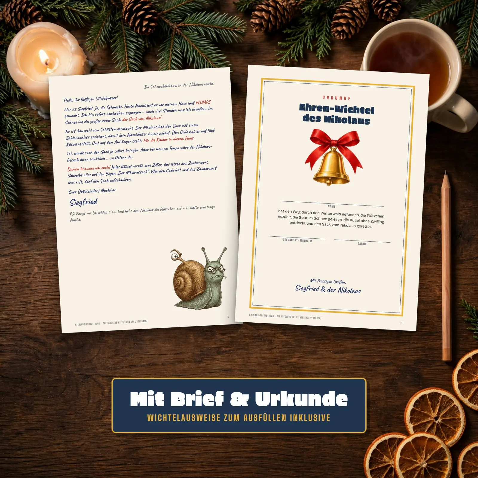 Nikolaus-Escape-Room – Der Nikolaus hat seinen Sack verloren! – Einblick 4