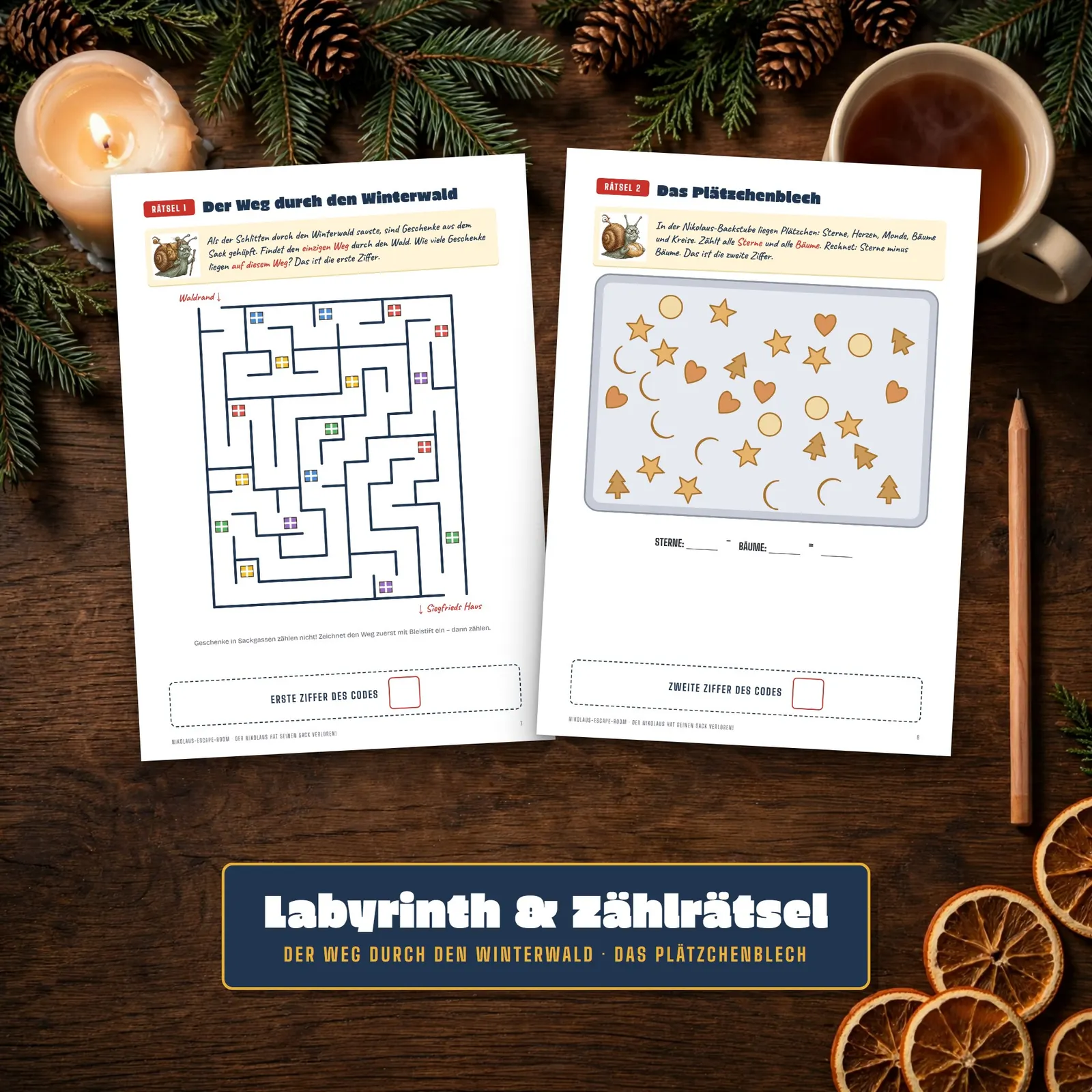 Nikolaus-Escape-Room – Der Nikolaus hat seinen Sack verloren! – Einblick 2