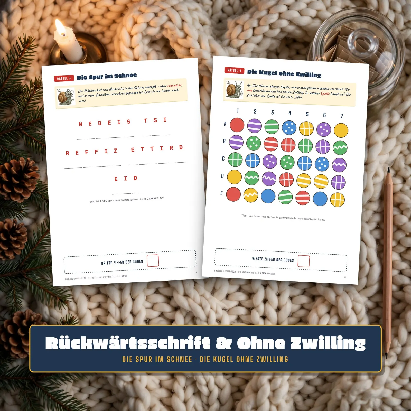Nikolaus-Escape-Room – Der Nikolaus hat seinen Sack verloren! – Einblick 3