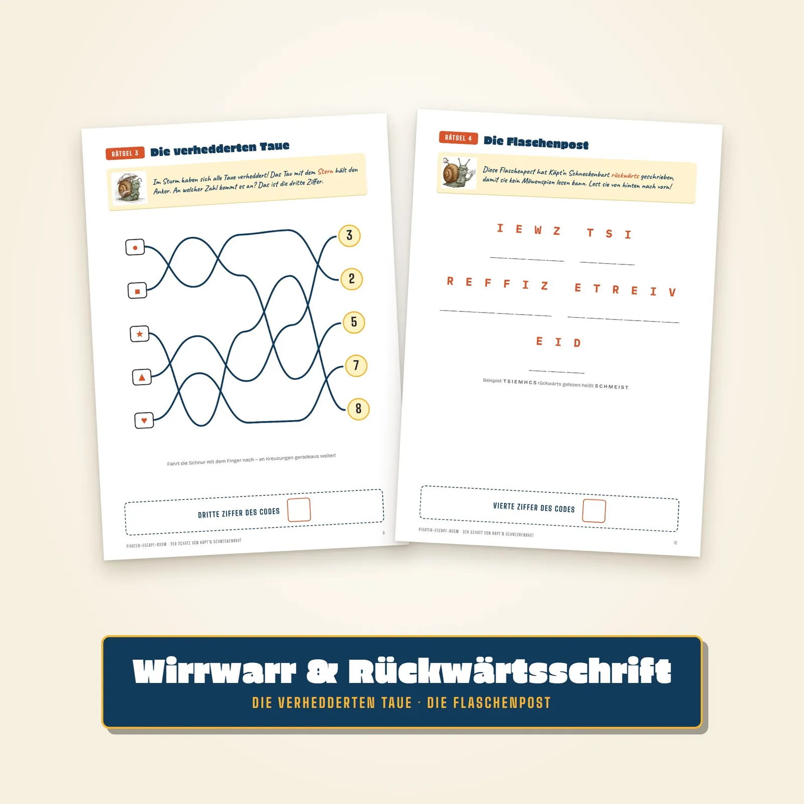 Piraten-Escape-Room – Der Schatz von Käpt’n Schneckenbart – Einblick 3