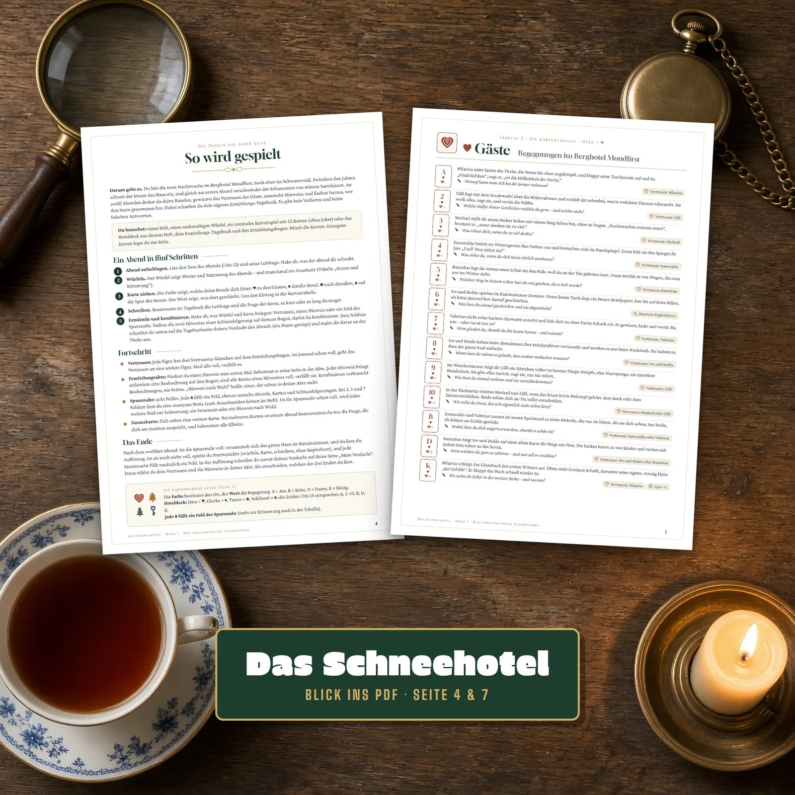 Solo-Krimi zum Ausdrucken – Das Schneehotel, Band 1 Solo-Krimi zum Ausdrucken – Das Schneehotel, Band 1 – Einblick 2