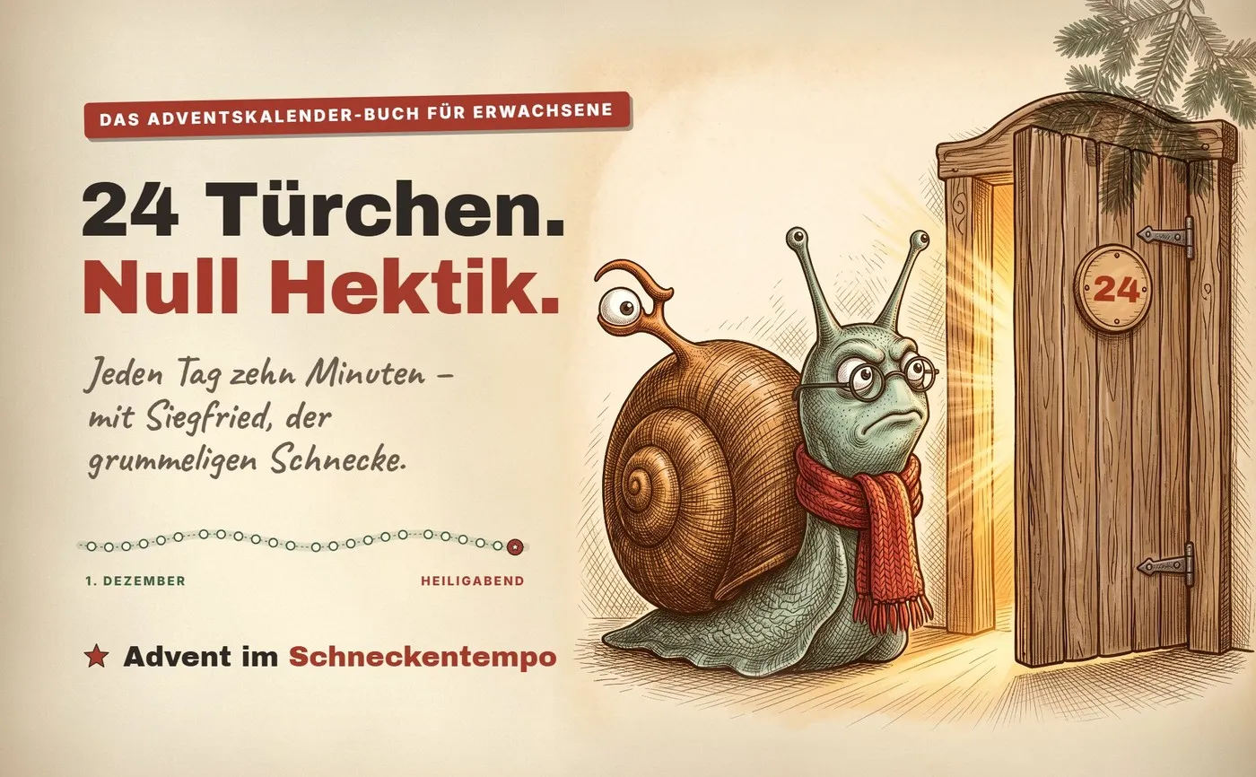 Advent im Schneckentempo – Adventskalender für Erwachsene als eBook – Einblick 1