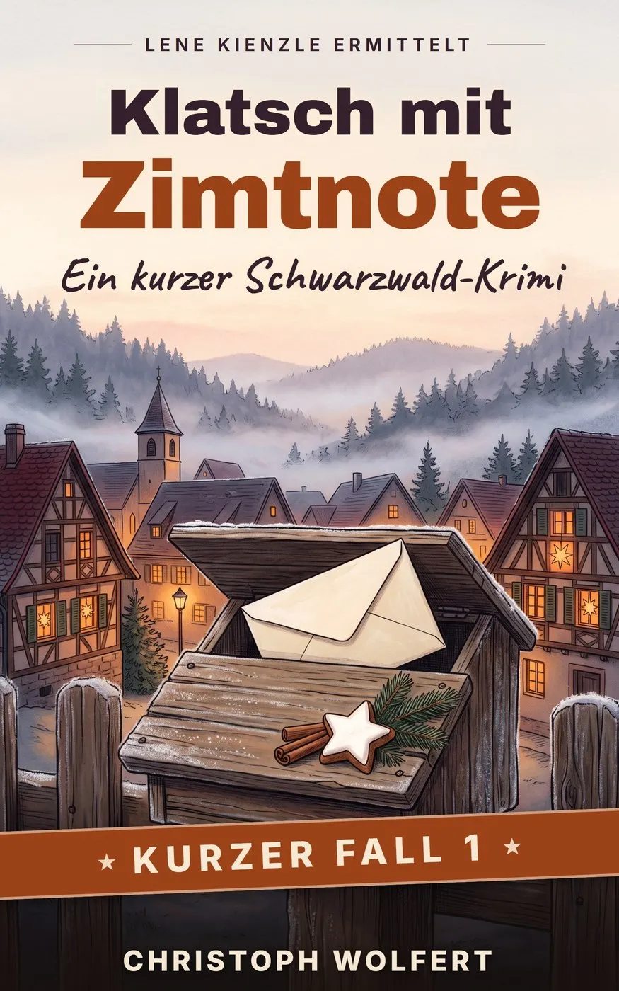 Klatsch mit Zimtnote – kurzer Schwarzwald-Krimi als eBook – Titelbild