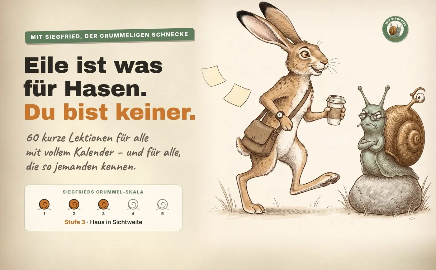 Eile ist was für Hasen – lustiges Geschenkbuch als eBook – Einblick 1