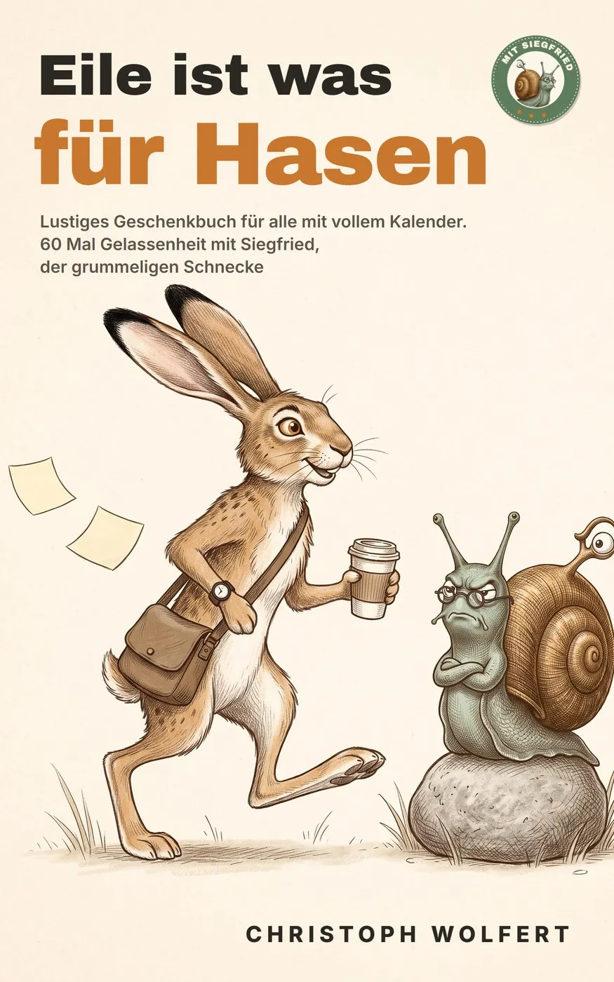 Eile ist was für Hasen – lustiges Geschenkbuch als eBook – Titelbild