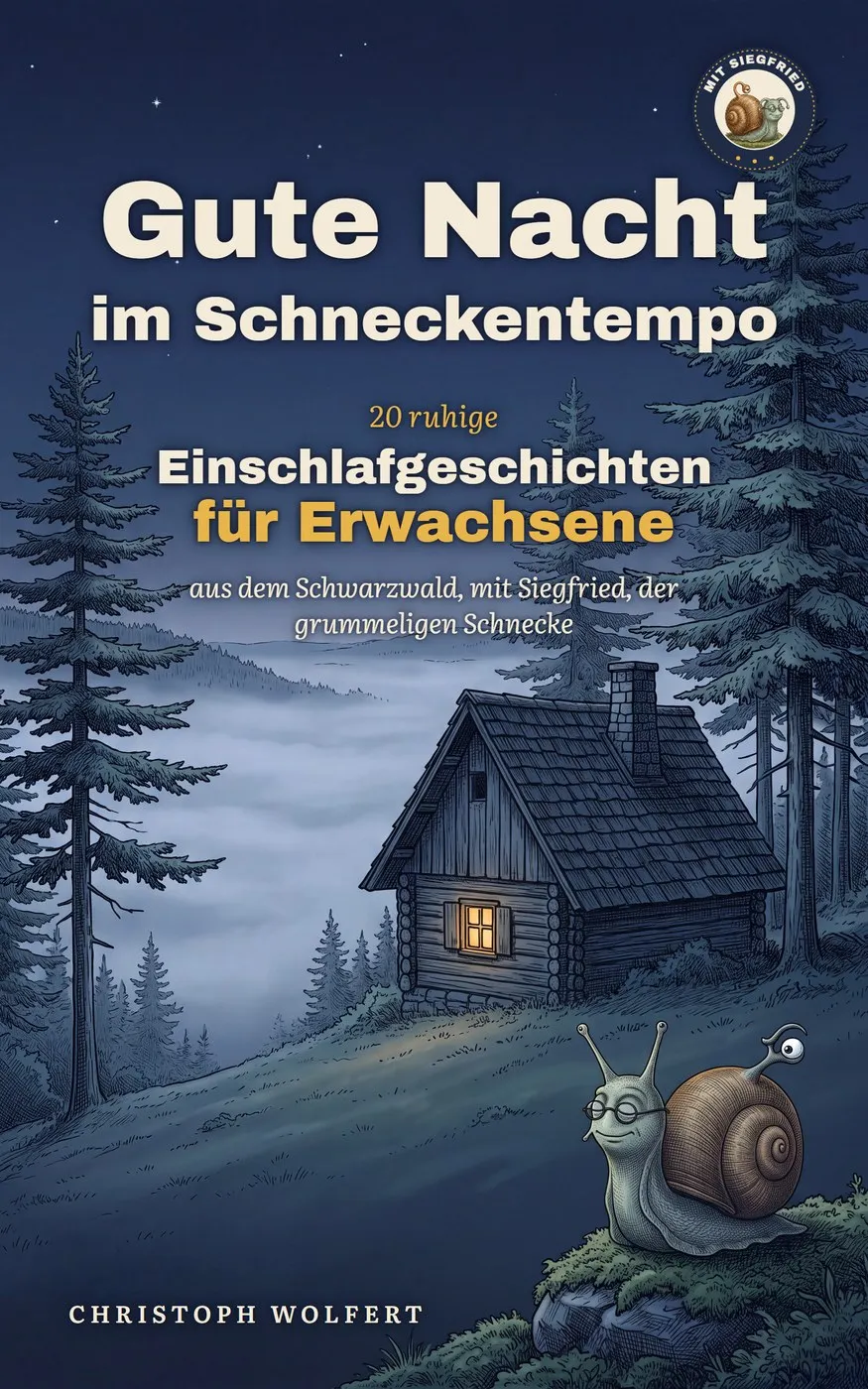 Gute Nacht im Schneckentempo – Einschlafgeschichten als eBook – Titelbild