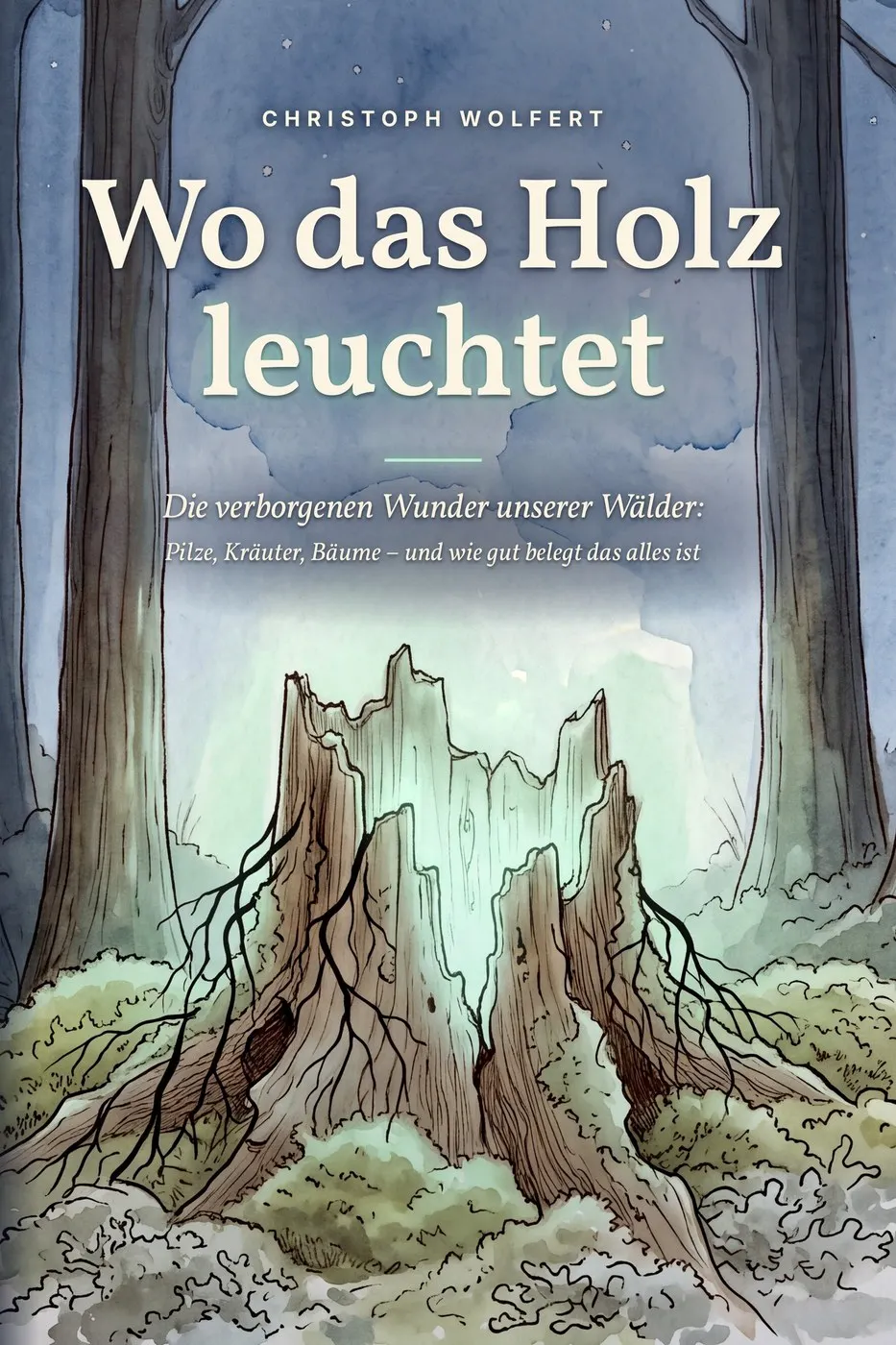Wo das Holz leuchtet – Sachbuch über die Wunder des Waldes als eBook – Titelbild