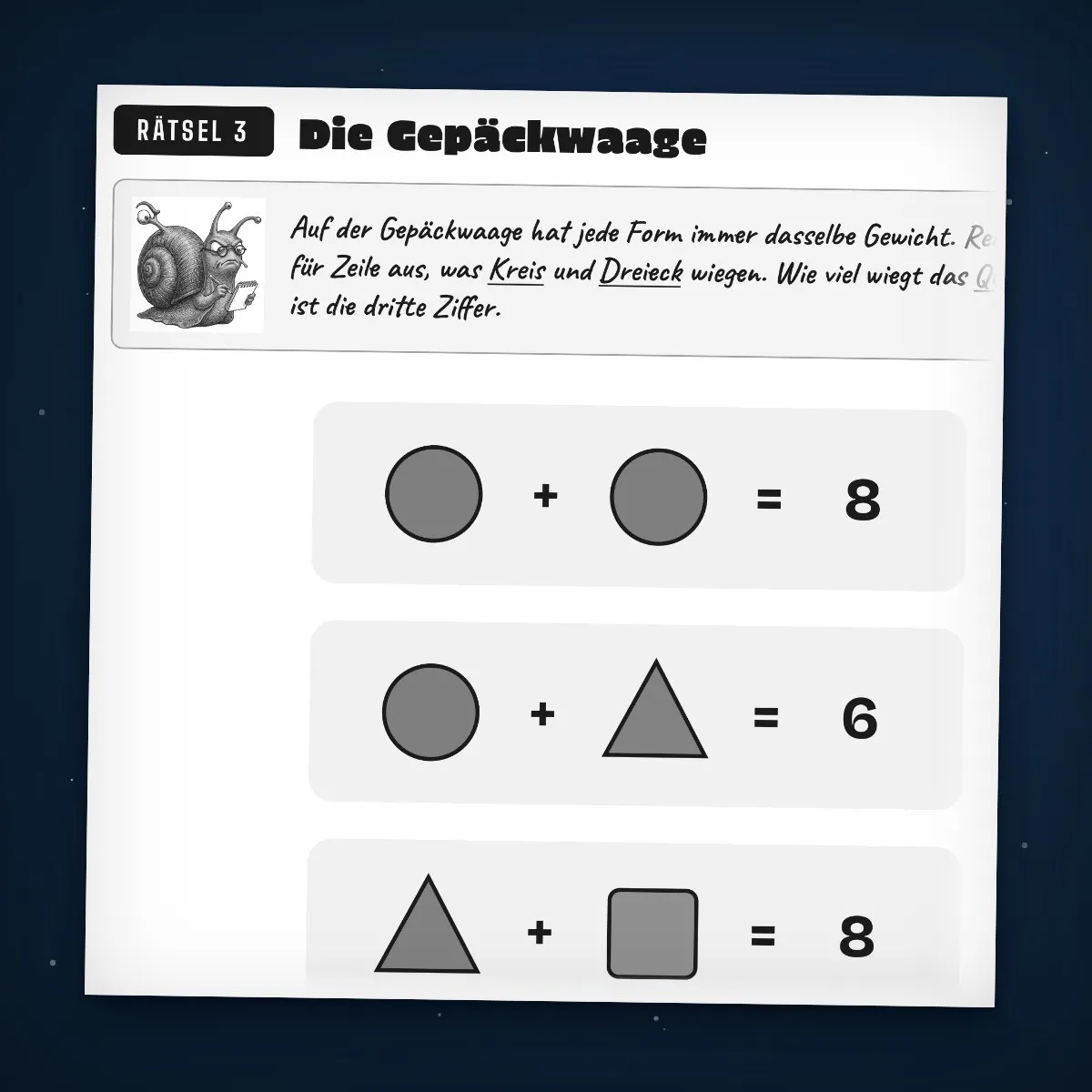 Escape Rooms für die ganze Familie – Rätselbuch als PDF zum Ausdrucken – Einblick 3