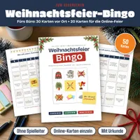 Video: Blick in Weihnachtsfeier-Bingo fürs Büro – vor Ort und im Videocall