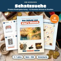 Video: Blick in Piraten-Schatzsuche zum Ausdrucken – Der Schatz von Käpt’n Hinnerk