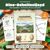Video: Blick in Dino-Schnitzeljagd zum Kindergeburtstag – Die Dino-Expedition