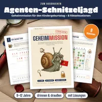 Video: Blick in Agenten-Schnitzeljagd zum Kindergeburtstag – Geheimmission