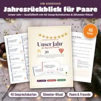 Video: Blick in Jahresrückblick für Paare zum Ausfüllen – Unser Jahr