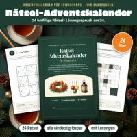 Video: Blick in Rätsel-Adventskalender für Erwachsene – 24 Knobeleien