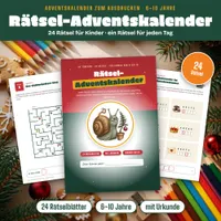 Video: Blick in Rätsel-Adventskalender für Kinder – 24 Weihnachtsrätsel mit Siegfried