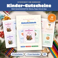 Video: Blick in Kinder-Gutscheine zum Verschenken – Mein Gutscheinheft