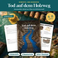 Video: Blick in Sommer-Krimispiel zum Ausdrucken – Tod auf dem Holzweg