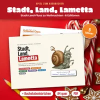 Video: Blick in Stadt-Land-Fluss Weihnachten zum Ausdrucken in 6 Editionen