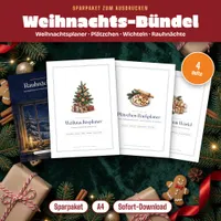 Video: Blick in Weihnachts-Bundle zum Ausdrucken – von der Planung bis Dreikönig