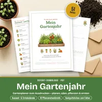 Video: Blick in Gartenplaner zum Ausdrucken – Mein Gartenjahr