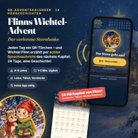 Video: Blick in QR-Adventskalender mit Hörgeschichten – Flinns Wichtel-Advent
