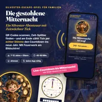 Video: Blick in Silvester-Spiel für Kinder mit QR-Codes – Die gestohlene Mitternacht