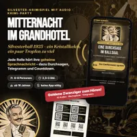 Video: Blick in Silvester-Krimispiel mit Audio – Mitternacht im Grandhotel