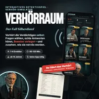 Video: Blick in Detektivspiel mit Verhör-Simulator – VERHÖRRAUM: Der Fall Silberdistel