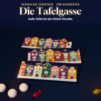 Video: Blick in Schokolade verpacken zu Weihnachten – Die Tafelgasse zum Ausdrucken