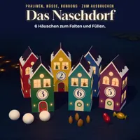 Video: Blick in Geschenkschachtel-Häuschen zum Ausdrucken – Das Naschdorf