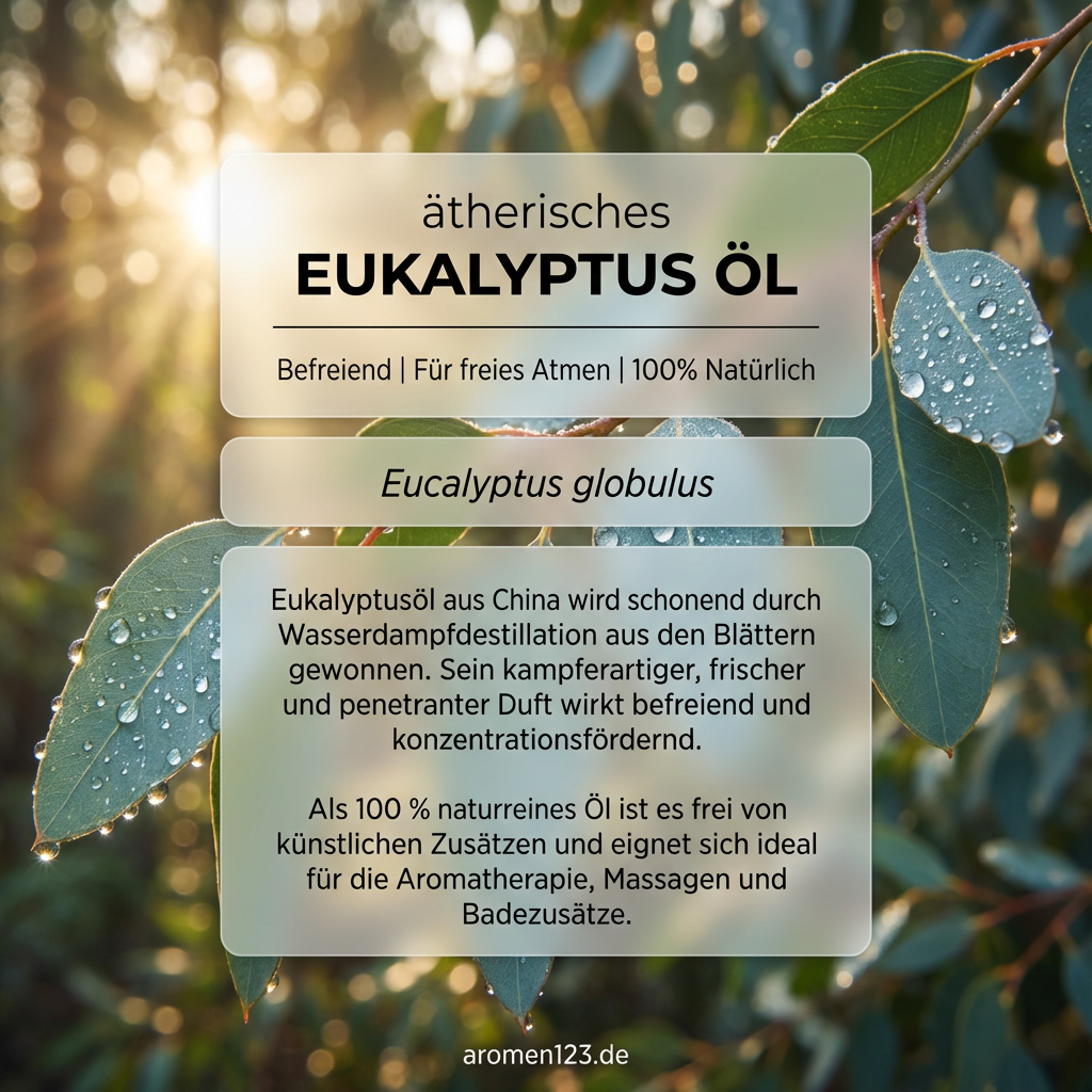 Ätherisches Eukalyptusöl chinesisch 10ml - Eucalyptus globulus